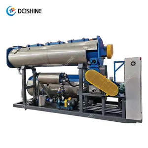 Fishmeal Rendering Plant Fish Waste Meal Powder Production Line Shrimp Feed Powder Dryer Machine Fish Heads Offal Meal Machine