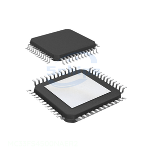 Composant électronique de gestion de l'alimentation (PMIC) MC33FS4500NAER2, 48 LQFP, à contacts apparents, en stock, fabricant de composants électroniques, puce de base système, linéaire - Product Image 1