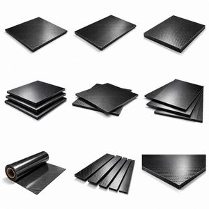 Tube en fibre de carbone sergé 3K SHENYU, finition mate ou brillante, léger, usinable par CNC, épaisseur personnalisable, 100 % teneur en carbone - Product Image 3