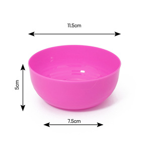 Bol coloré en <span class=keywords><strong>plastique</strong></span> bon marché cercle moderne simplicité <span class=keywords><strong>vaisselle</strong></span> pour enfants - Product Image 5