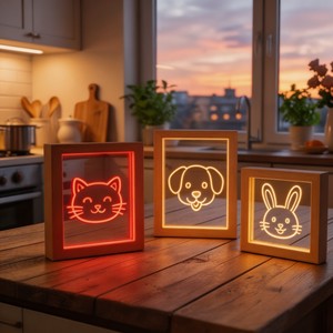 Cornice Fotografica RGB Creativa di Alta Gamma con Luce d'Atmosfera Intelligente per Designer d'Interni e Arredamento Domestico, Fornitura Diretta dalla Fabbrica - Product Image 1