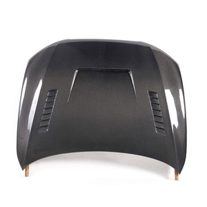 Nắp capo sợi carbon dành cho AUDI A5 S5 RS5 B8 B8.5 Sedan 2012 2013 2014 2015 2016, có khe thông gió, độ chế xe - Product Image 2