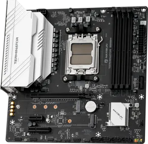 MAXSUN Terminator B650M <span class=keywords><strong>Motherboard</strong></span> ATX, dengan grafis terintegrasi saluran memori ganda SATA keras <span class=keywords><strong>AMD</strong></span> B650 untuk penggunaan Desktop baru - Product Image 1