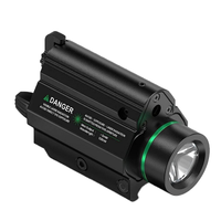 Lampe de poche tactique extérieure pour la chasse au laser à points verts et rouges