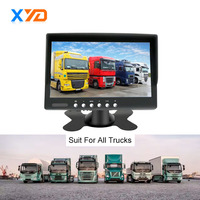 Support-Anpassung 7-Zoll-Einzelbild-Display Bus-Auto-Rückfahr monitore 2-Kanal-7-Zoll-Auto-Monitor