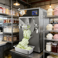 Congélateur combiné 56L/H à vendre – Machine à crème glacée industrielle, machine à crème glacée commerciale de comptoir, réglage de la production en surplus