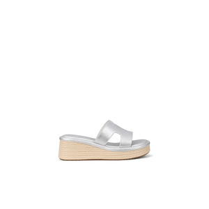 Sandales compensées pour femmes à semelle épaisse en corde de chanvre de 7 cm, avec bride en H, pour la plage et les vacances, collection été 2026, sandales d'extérieur - Product Image 4