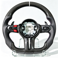 Volant sport en fibre de carbone pour BMW Série F F30 340i F10 535i F32 F20 F36 F22 M4 F82 X5 F15 F80 M3 M5