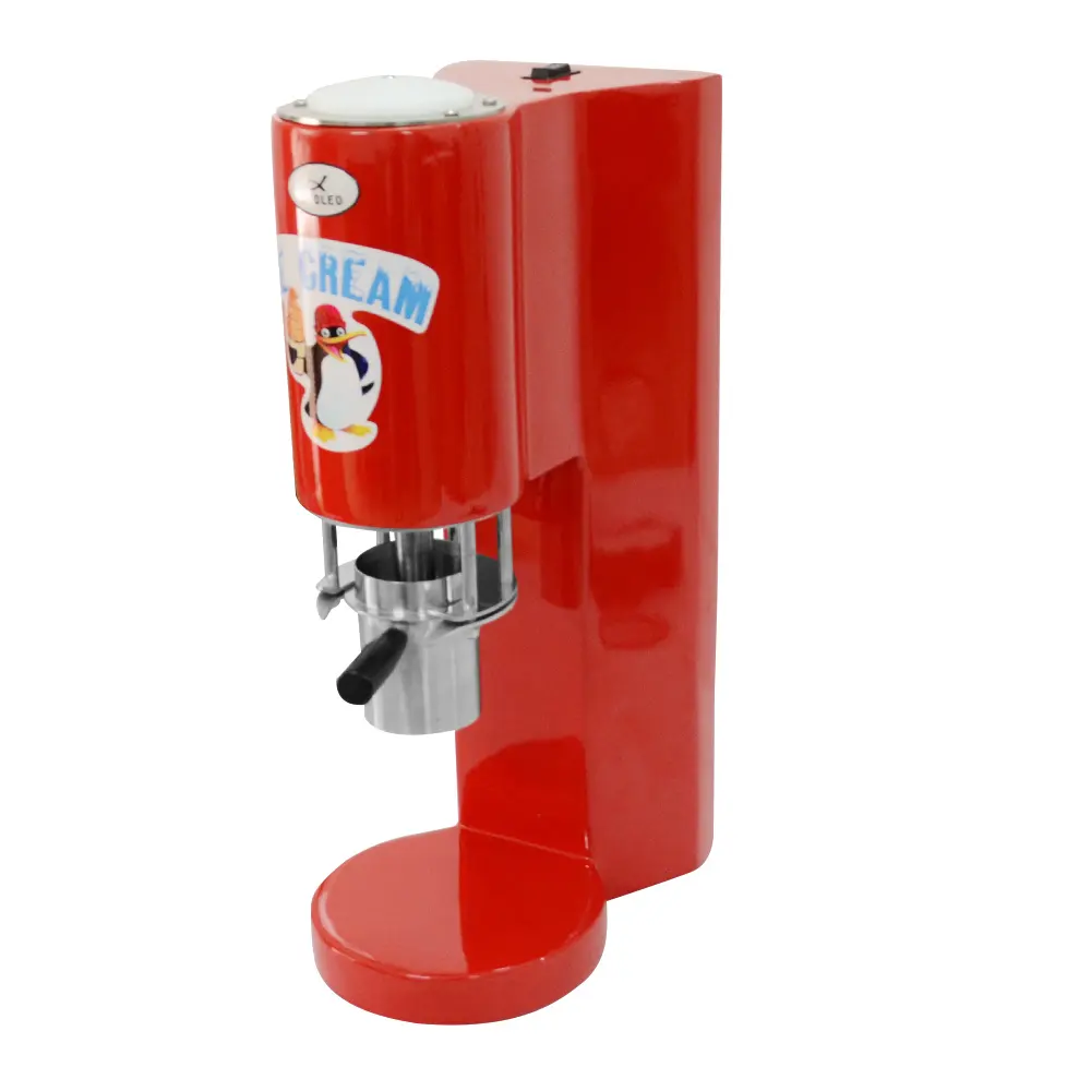 Máquina de helado eléctrica en forma de fideos automática comercial Xeoleo/Mini máquina de espagueti de helado suave