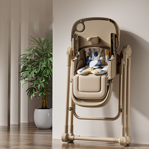 Chaise haute pour bébé personnalisable, réglable, pour l'alimentation des enfants, 3 en 1, pliable, chaises de repas en plastique réglables en hauteur - Product Image 5