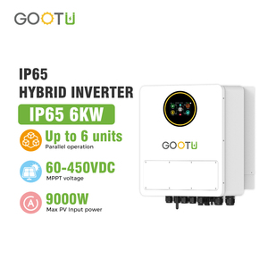 Inversor Solar Híbrido Gootu de Alta Frecuencia <span class=keywords><strong>Eco</strong></span> 24V/3Kw 48V/6Kw Monofásico MPPT, IP65 6000W Paralelo - Product Image 2
