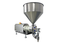 Petite machine semi-automatique de remplissage et de scellage de bouteilles de liquide et de sachets d'eau avec moteur à engrenages à pompe