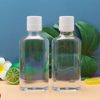Bouteille de 500 ml personnalisable avec logo, flacon souple en plastique pour bain de bouche, rafraîchisseur d'haleine, solutions de nettoyage buccal, OEM ODM