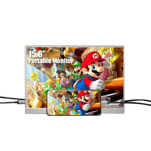 Portable Monitor 15.6 Inch Touch Screen FHD with with Speaker Ultra Slim IPS Display for Mobile Phone and PC <b>GAME</b> Device - Product Image 1