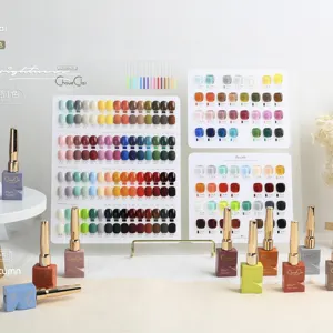 Dudu bỏ lỡ bán buôn 60 màu sắc chuyên nghiệp chất lượng cao gel Nail Polish Set pivate nhãn Nail Art bán buôn Gel colour Polish
