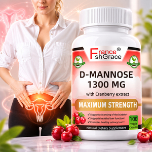 Suplemento Dietético Shecome D Mannose 1300mg con Extracto de Arándano para Adultos, Apoya la Salud del Tracto Urinario, Cápsulas de D Mannose - Product Image 1