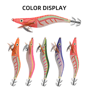 NUOVI Jig EGI OEM 2.5 #   3.0 #   3.5 #   Esca Artificiale di Alta Qualità per la Pesca, Gancio per Calamari, <span class=keywords><strong>Esche</strong></span> Dure a Forma di Gambero per <span class=keywords><strong>Seppie</strong></span> - Product Image 3