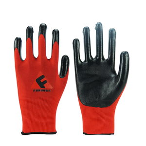 Guantes de nitrilo con revestimiento de nitrilo, guante de trabajo de seguridad, precio barato, venta al por mayor - Product Image 4