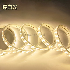 Bande lumineuse <span class=keywords><strong>LED</strong></span> Super brillante <span class=keywords><strong>220V</strong></span> Double rangée 180Leds/m lampe à bande <span class=keywords><strong>Led</strong></span> SMD2835 <span class=keywords><strong>ruban</strong></span> <span class=keywords><strong>Led</strong></span> Flexible blanc/blanc chaud - Product Image 2