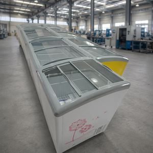 Congélateur vitrine pour glaces et bâtonnets glacés 188L avec porte vitrée incurvée - Product Image 5