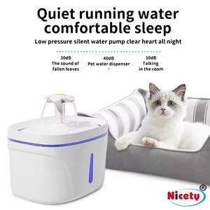 Bebedero automático para gatos, dispensador de agua para mascotas, filtro automático, apagado automático, fuente de agua <span class=keywords><strong>DogCat</strong></span> - Product Image 4