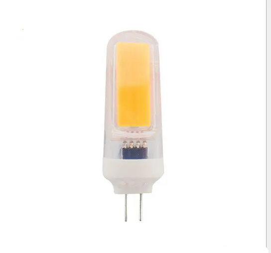 110V or 230V 220V Silicone 2508 COB 3W LED G4 Dimmable Light Bulb Lamp Spotlight