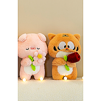 Peluches personnalisées de couleur pour les prix d'arcade, en peluche cristalline super douce, design léger et souple, 20 cm, pour les prix des tournois d'arcade