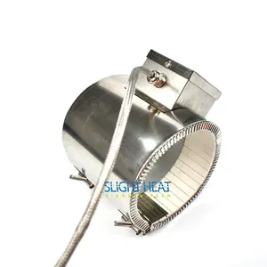 XIAOSHU Customized 172*135mm 220V 4500W Electric Extruder Ceramic Band Heater with Metal Braided Wire