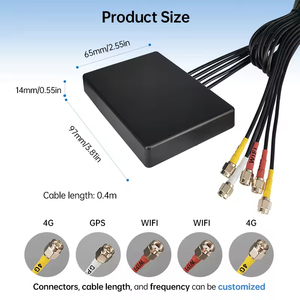 Tùy chỉnh tăng cao gắn kết GPS gnss LTE 4G 5G Wifi Combo <span class=keywords><strong>Antenna</strong></span> 5-in-1 MIMO kết hợp ăng-ten cho cho xe GPS - Product Image 3