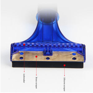 Grattoir à glace avec lame en laiton, outil de dégivrage pour les vitres de voiture, pare-brise, congélateur - Product Image 3
