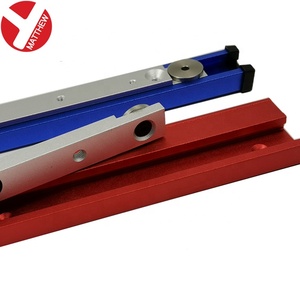 Table Saw Gauge Rod Aluminum Miter Sliding Bar for Router Table 30mm and 45mm <strong>T</strong> <strong>Tracks</strong> - Product Image 5