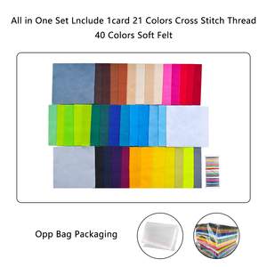 Venta al por mayor de productos de fieltro de lana de <span class=keywords><strong>arco</strong></span>íris, ligeros, transpirables, entrega en tres días, servicio semialojado - Product Image 3