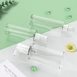 100ml/120ml/200ml Luxury High Quality Hot Sale Unique Design Factory Price Transparent PET Bottle