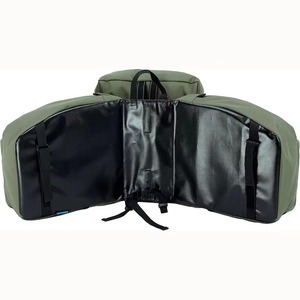 Accesorios Profesionales para Ciclismo, Juego de Bolsas de Transporte para Bicicleta 3 en 1, Impermeables, Ligeras, de 20L, Color Verde, Bolsa de Sillín para Portaequipajes de Bicicleta - Product Image 2