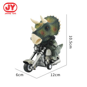 Forma Animal moto juguetes inercial dinosaurio coche de juguete para niños de la motocicleta empujar g modelos animales a piloto - Product Image 3