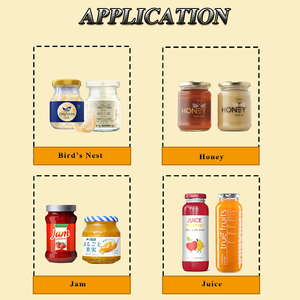 Nước sốt làm đầy dây chuyền sản xuất điền đóng nắp hệ thống dán nhãn cho Ớt dán Salad Dressing lẩu cơ sở Mứt Mật Ong - Product Image 3