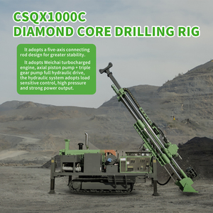 Csqx1000c מתקדם יהלום הידראולי מתקדם ליבת קידוח משאבת מנוע מנוע מנוע עומק 1000 מ 'קוטר 60110 מ "מ לדגימה חור עמוק - Product Image 2