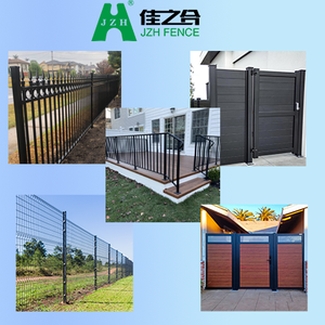 Portails et panneaux de clôture pour maisons, clôture à vendre, clôture décorative en fer forgé, métal, sans creuser, aluminium, <span class=keywords><strong>pas</strong></span> <span class=keywords><strong>cher</strong></span>, Chine, extérieur - Product Image 6