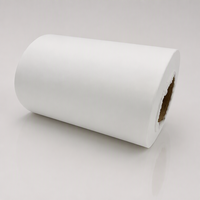 Hochwertiges Windel-Rohmaterial Vliesstoff SSSS 175MM 400MM 14GSM Vliesstoffrolle PP Spunbond Vliesstoff