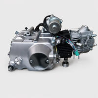 Ensemble moteur horizontal complet de haute qualité 110cc avec embrayage manuel et couvercle d'embrayage compact