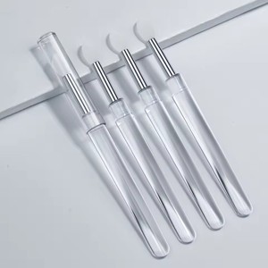 Multifunctional Silicone Chrome Glitter Applying Manicure Tool Reusable Pigment Nail <b>Brush</b> Nail Arts Silicone Applicator Sticks - Product Image 5