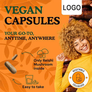 OEM/ODM Reishi mantarı kapsül bitkisel takviyeler diyet takviyeleri büyük miktarda zengin Reishi mantarı özü - Product Image 3
