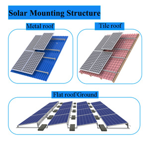 Sistema di Energia Solare <span class=keywords><strong>On</strong></span>-<span class=keywords><strong>Grid</strong></span> da 10KW, Impianto Fotovoltaico Domestico Connesso alla Rete da 10000W - Product Image 4