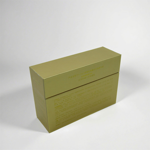 Tùy Chỉnh Vàng Lật Cho Bản Chất Hộp Sách Với Hỗ Trợ Bên Trong <span class=keywords><strong>Craft</strong></span> Giấy Khác Nhau Trọng Lượng Dập Nổi In Ấn Cho Các Loại Tinh Dầu - Product Image 1