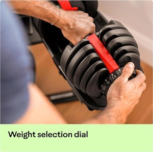 Set Dumbbell bobot dapat disesuaikan bebas kualitas tinggi rumah dan ruang olahraga logo kustom 2.5-24kg - Product Image 6