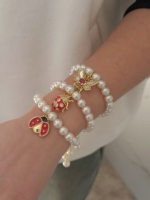 Bracelet série d'insectes exquis belle conception thème petit Animal bijoux de mode fête quotidienne accessoires polyvalents cadeaux