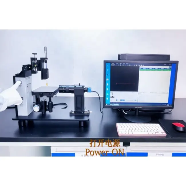 Chinese Topmerk Walter Contacthoek Goniometer Druppel Vorm Analysator/Contact Hoek Tester