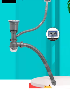 Usine directe nouveau drain d'eau de bassin simple moderne fait à la main pour la <span class=keywords><strong>cuisine</strong></span> de salle de bains d'hôtel avec l'installation anti-corrosive et facile - Product Image 3
