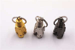 Móc Khóa Mỏ Dầu Cao Cấp Mũi Khoan Vàng Tricone Khoan Rig Công Ty Dầu Lưu Niệm Quà Tặng Biến Nón - Product Image 2