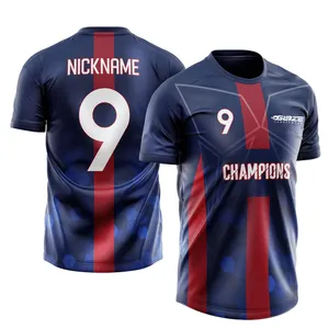 2024 chemises de football classiques hommes maillot de football couleurs conception personnalisée votre propre maillot de football d'équipe avec des chiffres